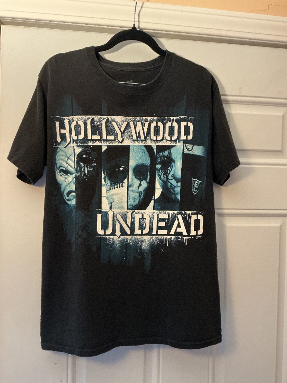HOLLYWOOD UNDEAD Rap Rock Graphic Band Short Sleeve Comfort Soft Tee Shirt